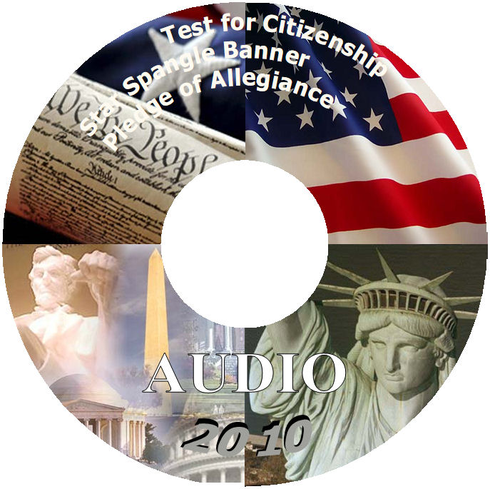 The Audio CD of the Study Guide for the US Citizenship Interview