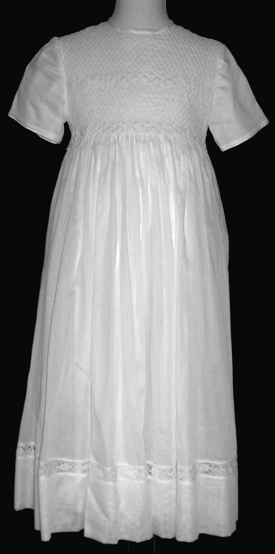 Hand Smocked Dress- First Eucharist (formerly Communion) - Luisa _ FREE Shipping Sz 6 to 16