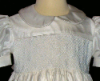 Hand Smocked Silk Dress with free bow – – Lila_ FREE Shipping Sz 1 to 9