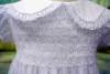 Hand Smocked Dress – Flower Girl Dress - Nancy _ FREE Shipping Sz 4 to 9
