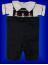 Boys Snowman Blue Shortalls - Romper - Shirt - Set _FREE Shipping Temporarily out of Stack (SKU: BR200909213)