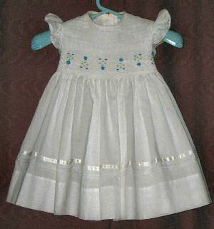 Hand Smocked Flower Girl Dress - Isabel _ FREE Shipping Sz 4 to 10