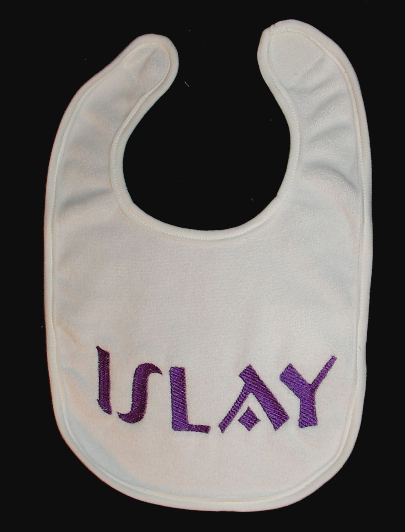 Machine Embroidered _ Baby's Bib _ Islay