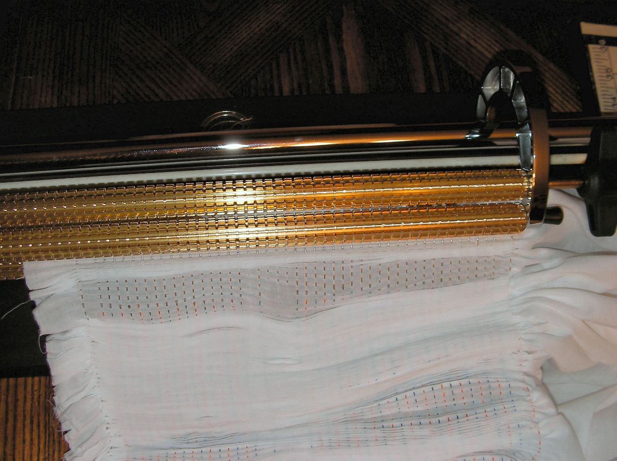 continue pleating