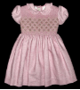 Hand Smocked Pink Dress - Beatrice_ FREE Shipping Sz 1 to 9