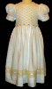 Hand Smocked Dress – First Eucharist (formerly Communion)– Donna _ FREE Shipping Sz 6 to 14