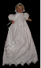 Hand Embroidered Christening Gown - Eloise _ FREE Shipping Sz 6M