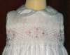 Hand Smocked Dress - Flower Girl Dress - Hannah2 _ FREE Shipping Sz 4 to 10