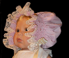Hand Smocked _ Hand Embroidered _ Baby's Bonnet - Irene FREE Shipping