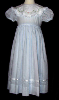 Hand Embroidered Dress with Whilte Collar - Marjorie _ FREE Shipping Sz 1 to 9