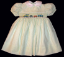 Dress with Freight Train Hand Smocked Insert _ FREE Shipping Sz 1 to 9 (SKU: S20140325)
