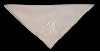 Machine Monogrammed Handkerchief