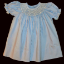Bishop Blue Hand smocked dress - Wendy _ FREE Shipping Sz 12M to 8Y (SKU: S20120305)