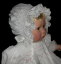 Hand Smocked _ Hand Embroidered _ Baby's Bonnet - Stella FREE Shipping (SKU: B20101126)