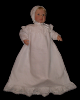 Embroidered Victorian Christening Gown - Joann _ FREE Shipping Sz 4M