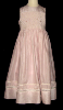 Hand Smocked Whole Bodice High Yoke Pink Dress - June_ FREE Shipping Sz 1 to 9